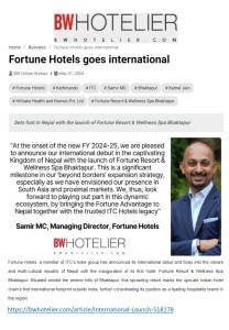 BW Hotelier